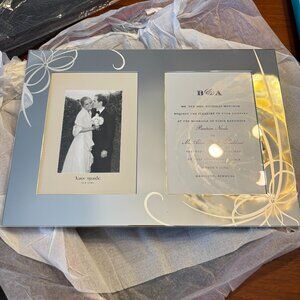 Kate Spade Double Invitation Picture Frame